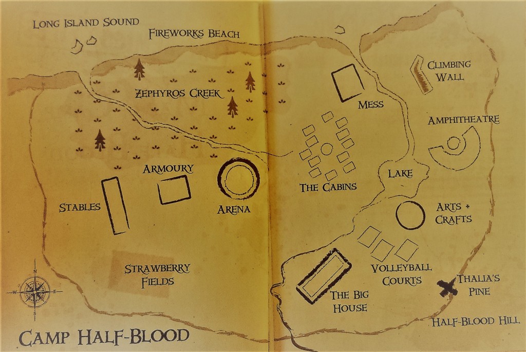 Map Camp Half-Blood